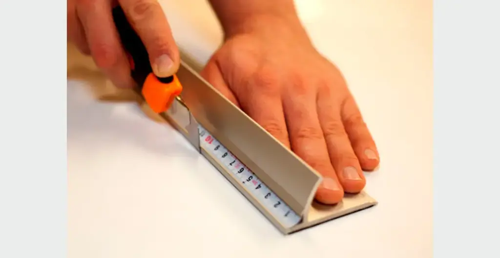 Régua Corte com Segurança 